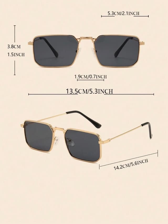 Square Fashionable Glasses