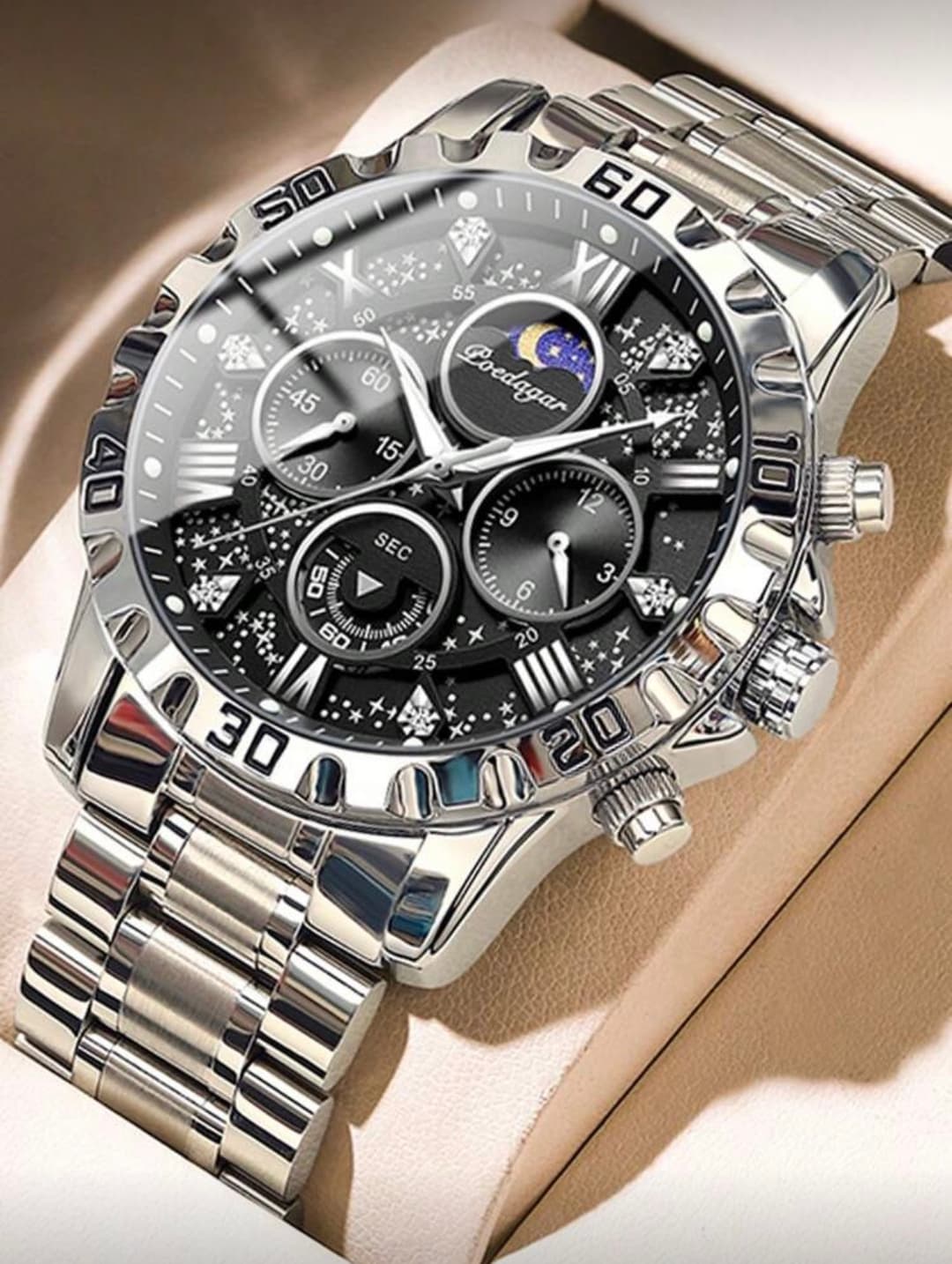 POEDAGAR Men's Sports Watch
