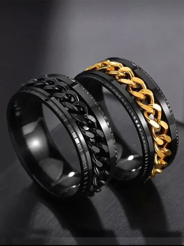 5pcs Ring Set For Men's