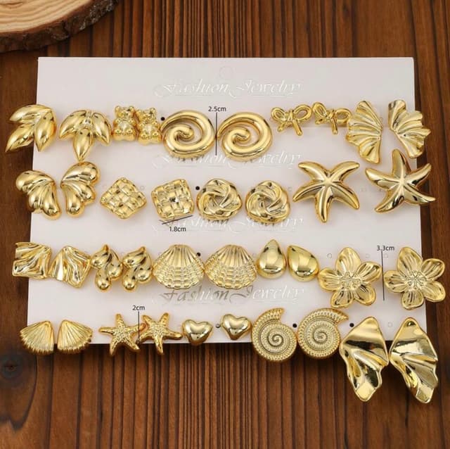 19 Set Fashion Earings